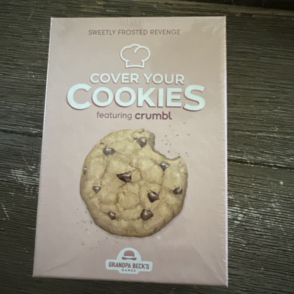 Crumbl Card Game Cover Your Cookies Grandpa Becks Games‎ Card Game New Sealed 🍪